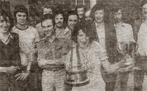 Atticus Chess Club members in 1977