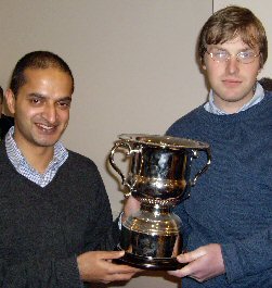 Sanjoy Banerjee (left) and Vojtech Fiser.